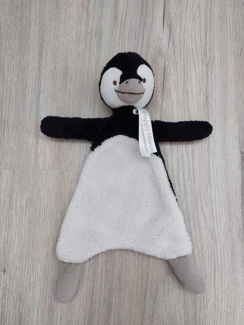 Knuffel knuffeldoekje happy horse pinguin puca K8898, Kinderen en Baby's, Speelgoed | Knuffels en Pluche, Zo goed als nieuw, Konijn