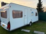 Knaus Sudwind 500 FU 2004, Caravans en Kamperen, Mover, Rondzit, Particulier, 6 tot 7 meter