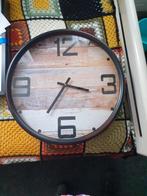 Hele leuke grote industriële wandklok, Ophalen, Gebruikt, Wandklok