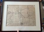 Oude gravure vesting Bois Le Duc (18e eeuw), Antiek en Kunst, Kunst | Etsen en Gravures, Ophalen of Verzenden