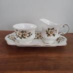 Queen's suiker en roomstel Rosina China Christmas Rose, Verzamelen, Ophalen of Verzenden, Zo goed als nieuw, Porselein, Overige typen