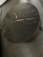 Ronde Salontafel van Richmond Ironville goud / zwart marmer, Huis en Inrichting, Ophalen, Gebruikt, 50 tot 100 cm, Rond