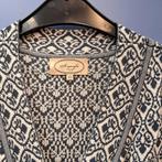 Sorgenfri Sylt vest in creme/ blauw druk printje mt XS 44356, Kleding | Dames, Blauw, ., Ophalen of Verzenden, Zo goed als nieuw