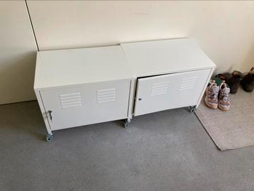 Ikea PS locker op wielen (2 beschikbaar) beschikbaar voor biedingen