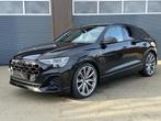 Audi Q8 55 TFSIe Quattro S-line | MASSAGE | PANO | 360 | B&O, Auto's, Automaat, 394 pk, Q8, Zwart