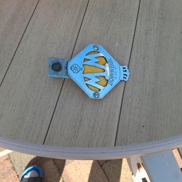 Wegenwacht Emaille Badge Auto Oldtimer Vintage beschikbaar voor biedingen