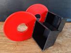 vintage Ikea design PS Mystisk paar set wand-kastjes rood, Ophalen of Verzenden, Gebruikt