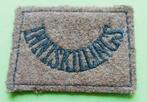 WWII The Royal Inniskilling Fusiliers British Army, Ophalen of Verzenden, Landmacht, Engeland, Embleem of Badge