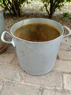 Brocante: oude Franse aluminium pan, Ophalen of Verzenden, Gebruikt