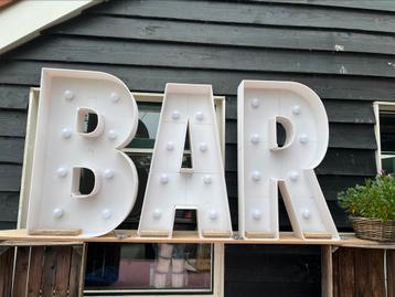 Led letters licht letters BAR beschikbaar voor biedingen