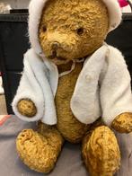 Antieke beer met stro gevuld, 52 cm, Antiek en Kunst, Antiek | Speelgoed, Ophalen of Verzenden
