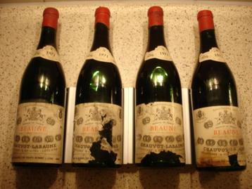 Bourgogne wijn, 4 flessen Beaune, Côte D'Or, Chauvot-Labaume beschikbaar voor biedingen
