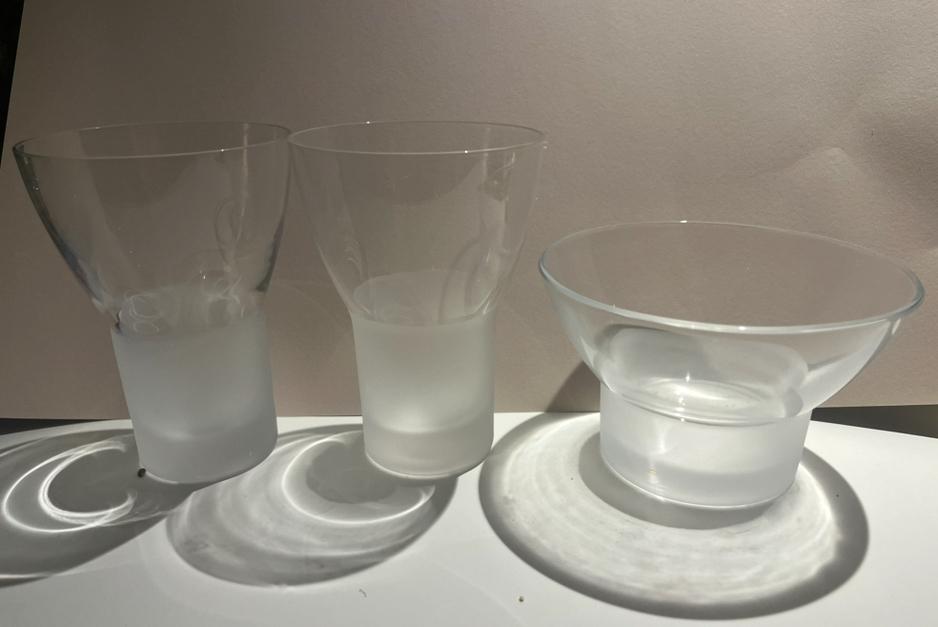 Iittala Marius glas design Markku Salo gebruikt in Star Trek, Ophalen of Verzenden, Zo goed als nieuw, Tv, Gebruiksvoorwerp