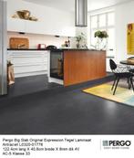 Grote Tegel Laminaat Antraciet 122,4cm X 40,8cm brede, Grote Tegel laminaat, 75 m² of meer, Nieuw, Grijs