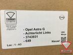 opel astra g achterlicht links nieuw! 3743931, Auto-onderdelen, Verlichting, Nieuw, Opel, Ophalen of Verzenden