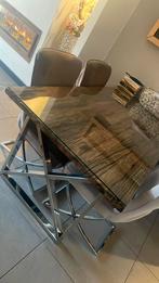 Eric kuster tafel, Ophalen of Verzenden, Zo goed als nieuw, 4 tot 6 stoelen