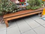 Houten bank met kussen voor lange tafel, Ophalen of Verzenden