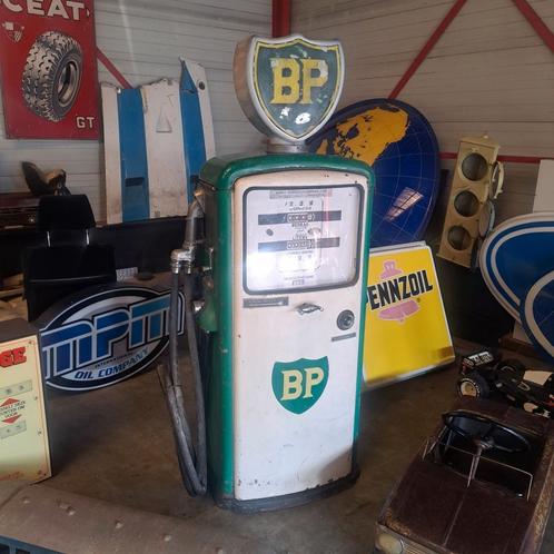 BP BENZINEPOMP SCHWELM PATINA, Verzamelen, Automaten | Overige, Gebruikt, Ophalen