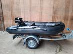 Rubberboot 270 mercury 4pk  gala alu rib, Watersport en Boten, Ophalen, Zo goed als nieuw, Minder dan 70 pk, 3 tot 6 meter