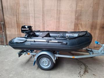 Rubberboot 270 mercury 4pk  gala alu rib beschikbaar voor biedingen