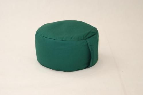 LEOLTE Rond Meditatiekussen Zafu yoga 30cm x 15cm Bottle gre, Sport en Fitness, Yoga en Pilates, Nieuw, Yoga-accessoire, Ophalen of Verzenden