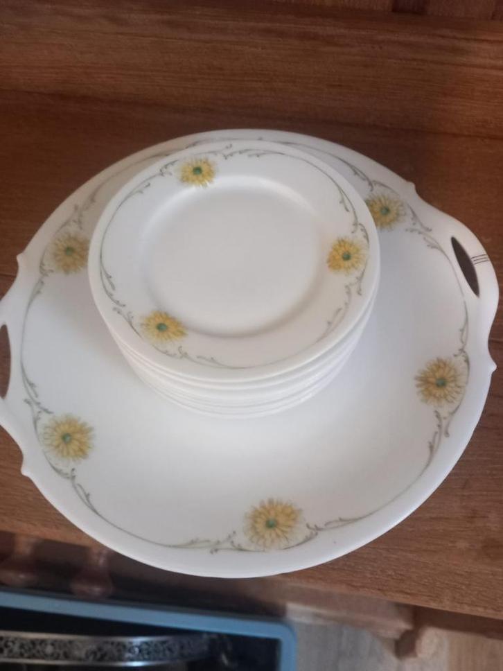 Imperial PSL  Gebaksschaal & Bordjes, Antiek en Kunst, Antiek | Servies los, Ophalen of Verzenden