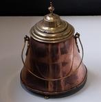 Rood koperen/messing Doofpot, eind 19e eeuw, Ophalen of Verzenden, Koper