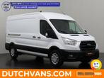 Ford Transit 2.0TDCi 130PK L3H2 | Airco | Cruise | 3-Zits |, Stof, Gebruikt, Wit, Ford