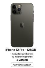 iPhone 12 pro 128GB |Refurbished |Emmeloord |Garantie, Ophalen of Verzenden, IPhone 12 Pro
