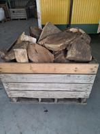 Openhaardhout incl bak, Ophalen