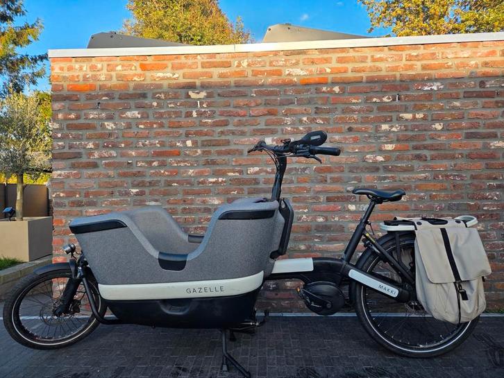 Gazelle Makki Load Connect Elektrische Bakfiets - Topstaat!, Fietsen en Brommers, Fietsen | Bakfietsen, Ophalen