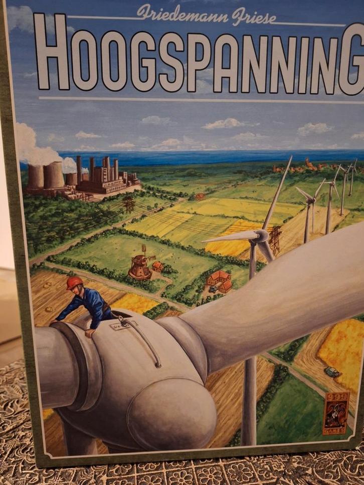 Hoogspanning, Hobby en Vrije tijd, Gezelschapsspellen | Bordspellen, Gebruikt, Een of twee spelers, Drie of vier spelers, Vijf spelers of meer