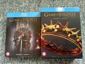 Game of Thrones IMDb 9.2 seizoen 1 en 2 Blu-ray beschikbaar voor biedingen
