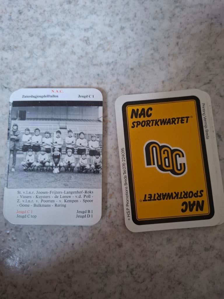 NAC Sportkwartet kaart, Ophalen of Verzenden, Gebruikt