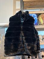 Nieuw Zwart Synthetisch Bont Gilet - One Size, Kleding | Dames, Bodywarmers, Ophalen of Verzenden, Nieuw, Maat 38/40 (M)