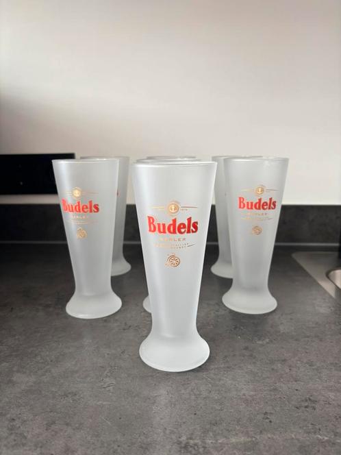 7x Budels Radler Glazen 25cl, Verzamelen, Glas en Borrelglaasjes, Gebruikt, Bierglas, Ophalen of Verzenden