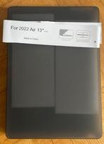 MacBook Air 2022 13 “ hardcover beschermhoes zwart grijs, Computers en Software, Apple Macbooks, Ophalen of Verzenden, Zo goed als nieuw
