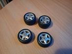 Setje wielen met band modelauto 1:18, Ophalen of Verzenden, Zo goed als nieuw, Auto