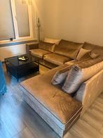 Luxe Velvet Hoekbank - Eric Kuster Stijl, Huis en Inrichting, Ophalen, 250 tot 300 cm, 100 tot 125 cm, Hoekbank