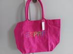 Esprit katoenen tote bag met logo pink fuchsia nieuw, Sieraden, Tassen en Uiterlijk, Tassen | Damestassen, Nieuw, Shopper, Roze