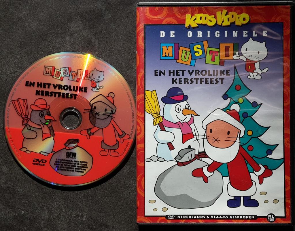 DVD - Musti en het Vrolijke Kerstfeest, Cd's en Dvd's, Dvd's | Kinderen en Jeugd, Avontuur, Alle leeftijden, Ophalen of Verzenden