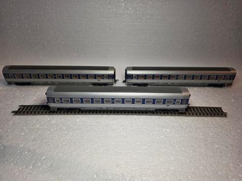 Fleischmann 5184 H0 Personenrijtuigen 2e klasse van de DB, Hobby en Vrije tijd, Modeltreinen | H0, Gebruikt, Wagon, Gelijkstroom