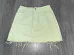 denim co lime groene spijker denim skater rok mt 40, Kleding | Dames, Maat 38/40 (M), Ophalen of Verzenden, Zo goed als nieuw