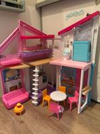 Barbiehuis, Kinderen en Baby's, Speelgoed | Poppenhuizen, Ophalen, Zo goed als nieuw, Poppenhuis