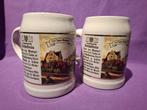 2x Bierpul, Kulmbacher Reichelbräu 950 Years Kulmbach, Verzamelen, Ophalen of Verzenden, Zo goed als nieuw, Pul(len), Overige merken