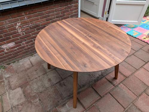 Ronde uitschuifbare tafel Nonne, Huis en Inrichting, Tafels | Eettafels, Zo goed als nieuw, 100 tot 150 cm, 100 tot 150 cm, Vijf personen of meer
