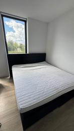 Ruime Boxspring 180x200 – Direct ophalen – Met gratis topper, Huis en Inrichting, Slaapkamer | Boxsprings, Ophalen, Gebruikt, Zwart