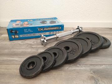 Dumbbellset - Dumbbell - 14 kg - Verstelbare Gewichten beschikbaar voor biedingen