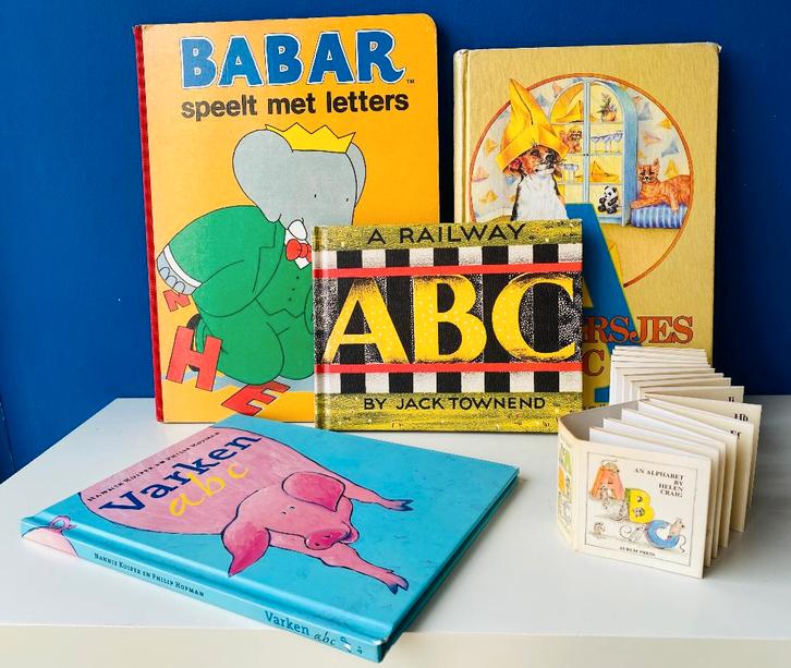 ABC Alfabet boekjes, Boeken, Kinderboeken | Jeugd | onder 10 jaar, Gelezen, Fictie algemeen, Ophalen of Verzenden