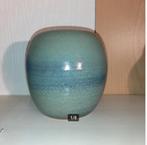 Gubbels Helden grote pot vaas turquoise-blauw-groen, Blauw, Aardewerk of Porselein, Ophalen of Verzenden, Zo goed als nieuw
